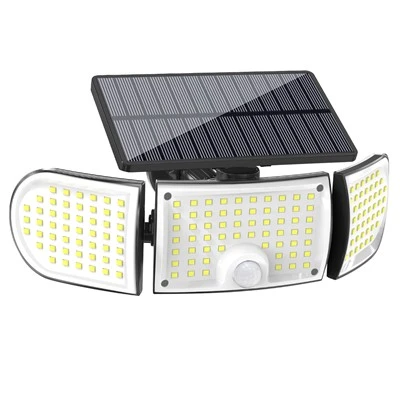 Applique murale solaire extérieure 160LED