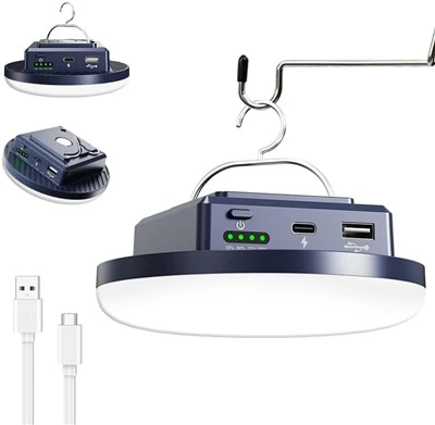 Lampes de Camping portables USB rechargeables pour l'extérieur