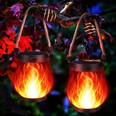 Lanternes à flammes dansantes