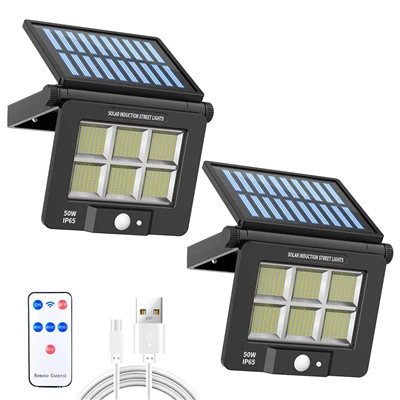 Projecteurs LED applique murale solaire pour paysage de jardin