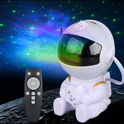 Veilleuses LED, projecteur d'étoiles d'astronaute, lumière de galaxie