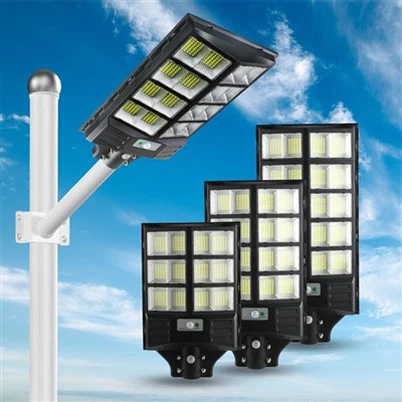 Réverbères solaires menés en plein air