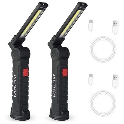 Lampe de travail LED rechargeable multifonctionnelle