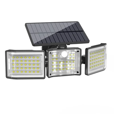 Applique murale solaire à LED de sécurité extérieure