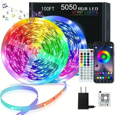 Smart RVB a mené la couleur des lumières de bande 65.6ft changeant le contrôle à distance et d'appli