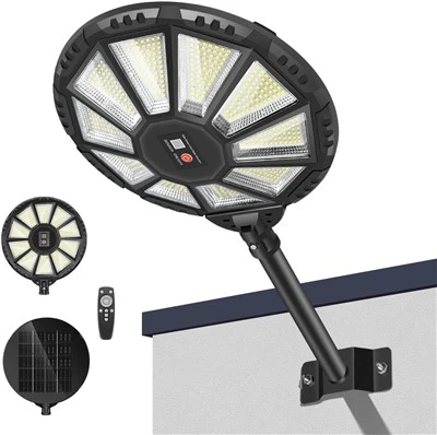 Lampes solaires LED super brillantes pour l'extérieur