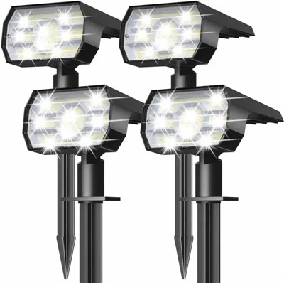 IP68 imperméabilisent les lumières solaires de 56 LED en plein air